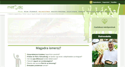 Desktop Screenshot of metodic.hu